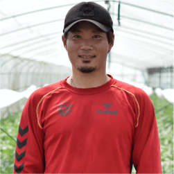 契約農家・水野さんの写真
