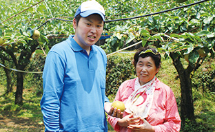 契約農家 半田さん