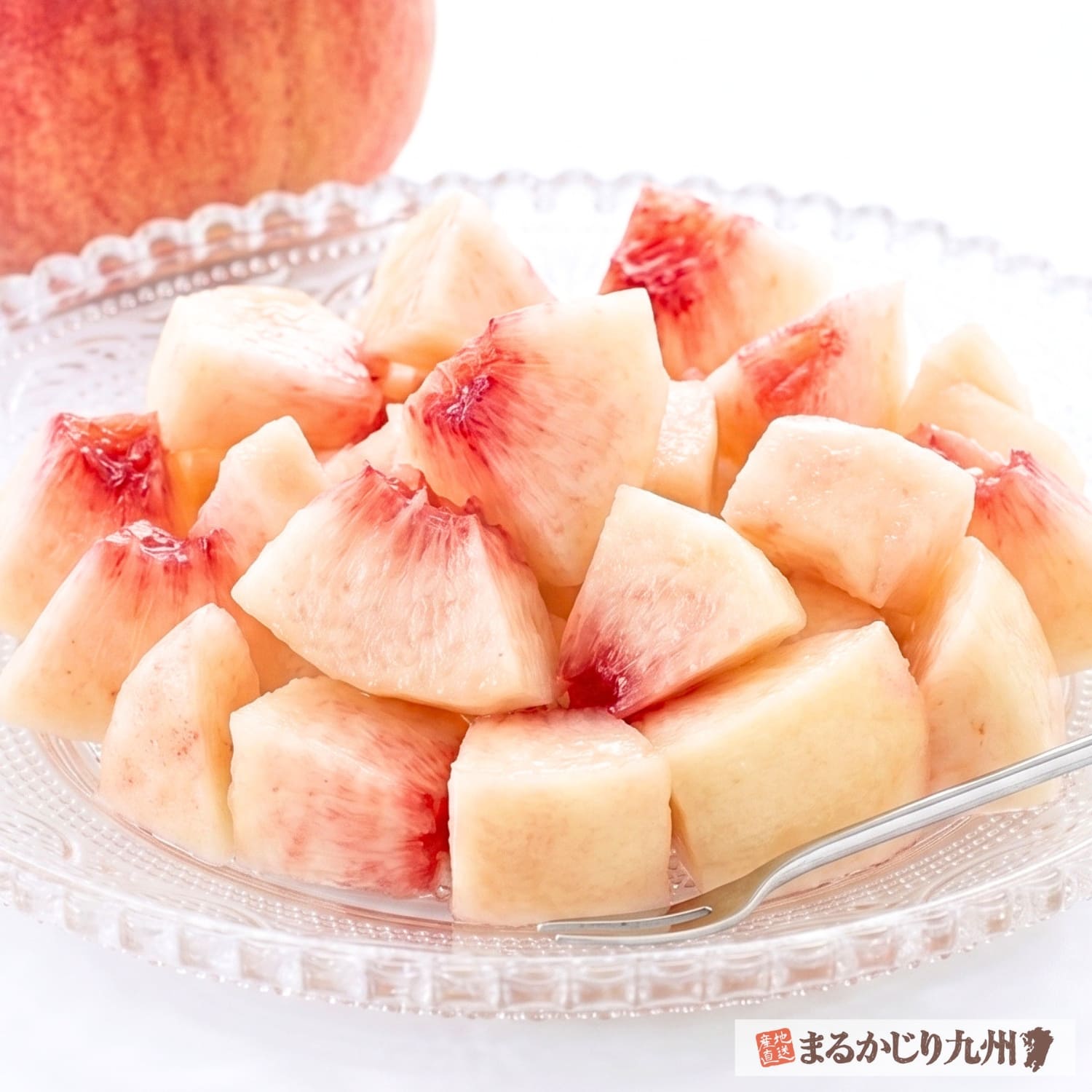 九州の自然に育まれた果汁あふれる佐賀県伊万里産の白桃