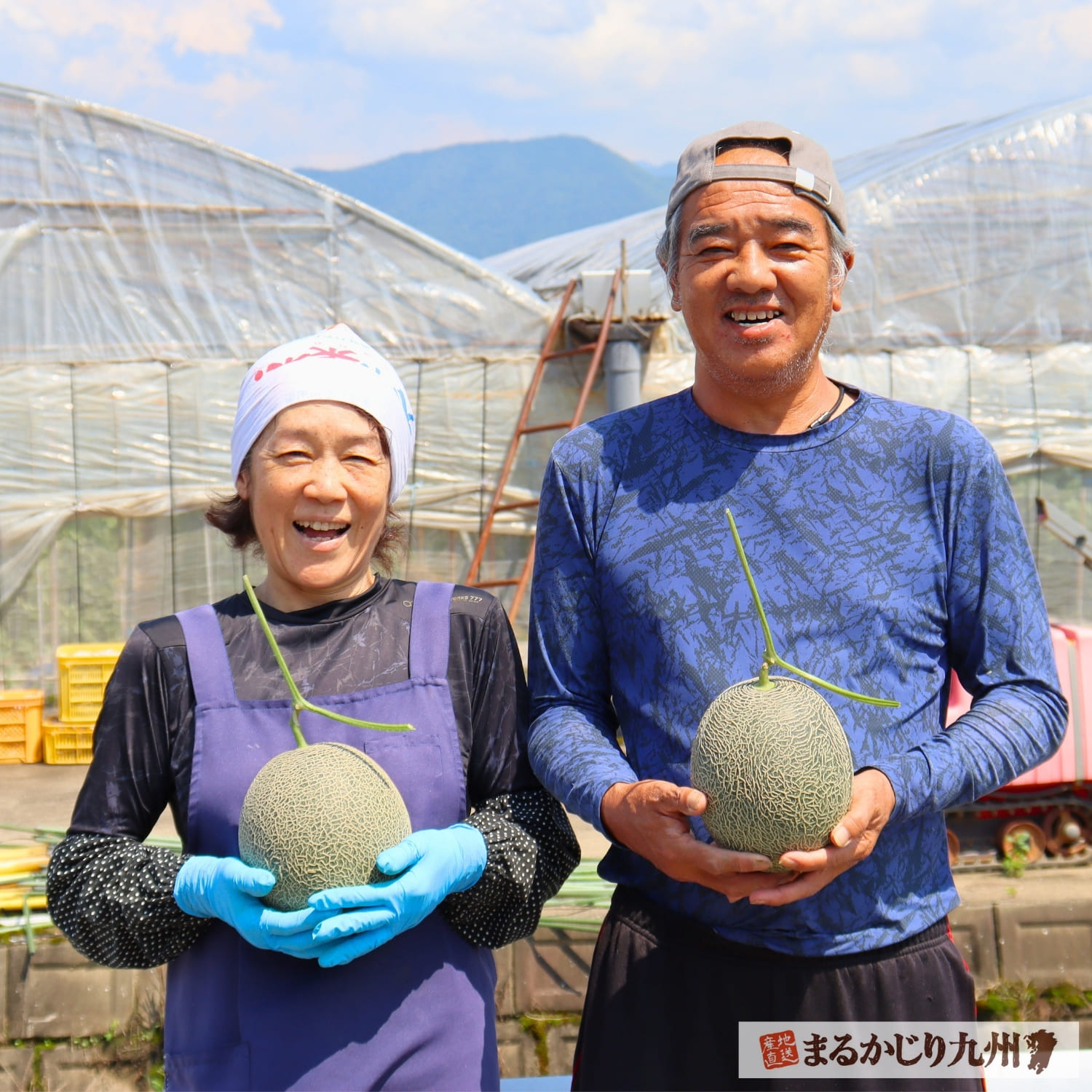 メロン栽培歴35年以上、ベテラン農家の松浦さん