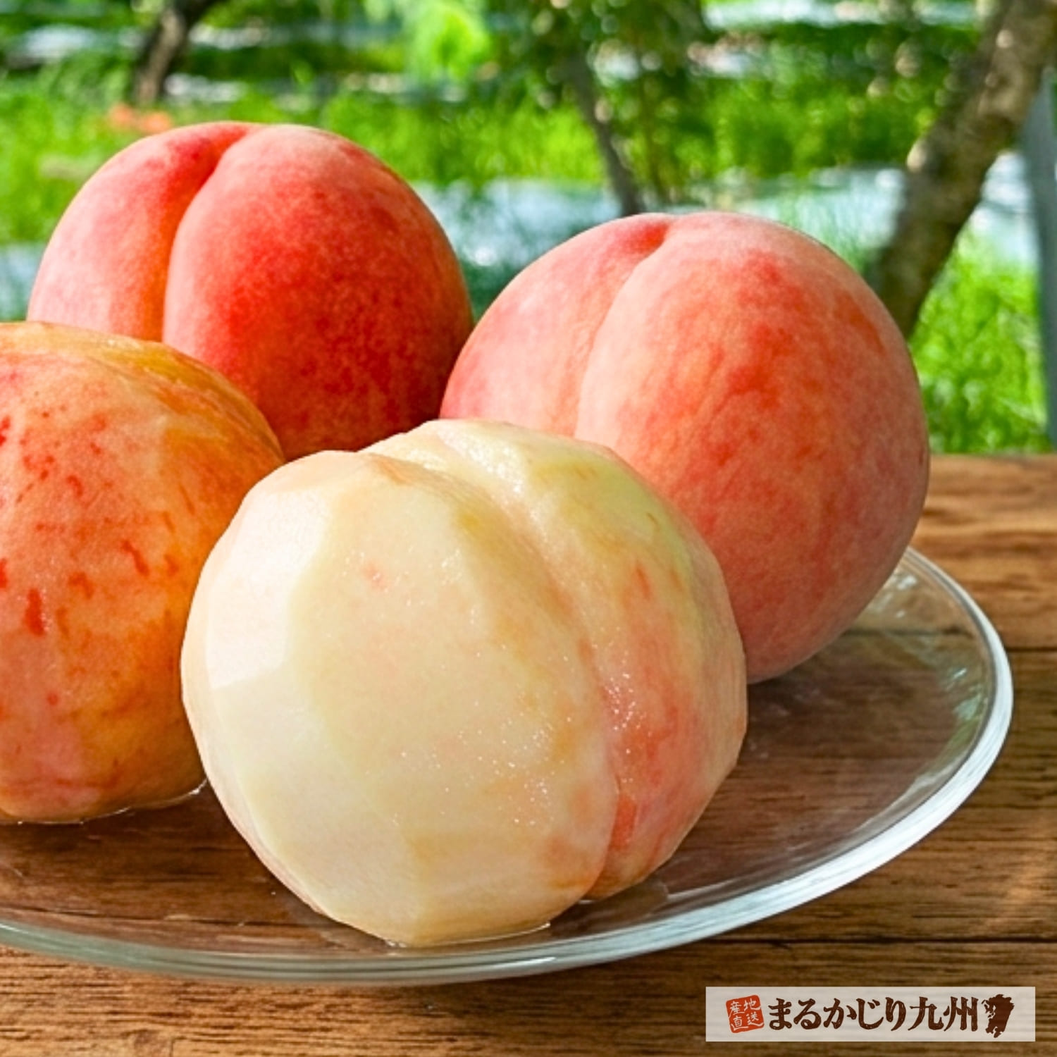 上品な甘みを堪能できる桃は、1度食べるとやみつきになる美味しさ