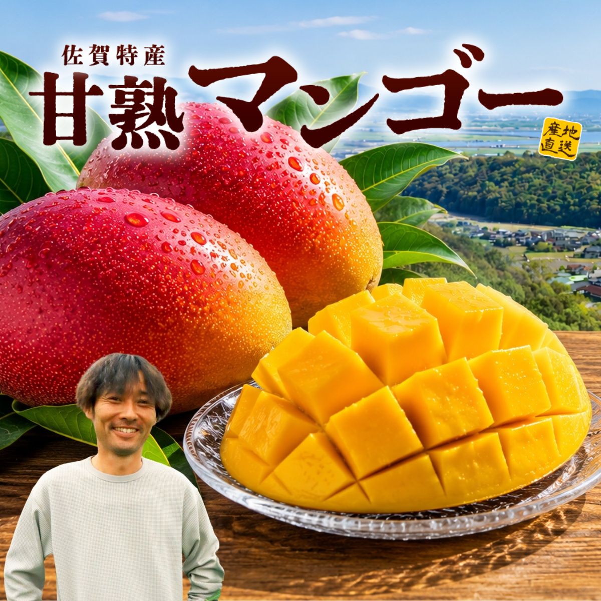 佐賀特産　甘熟マンゴー