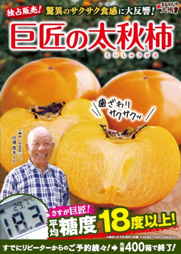 巨匠の太秋柿