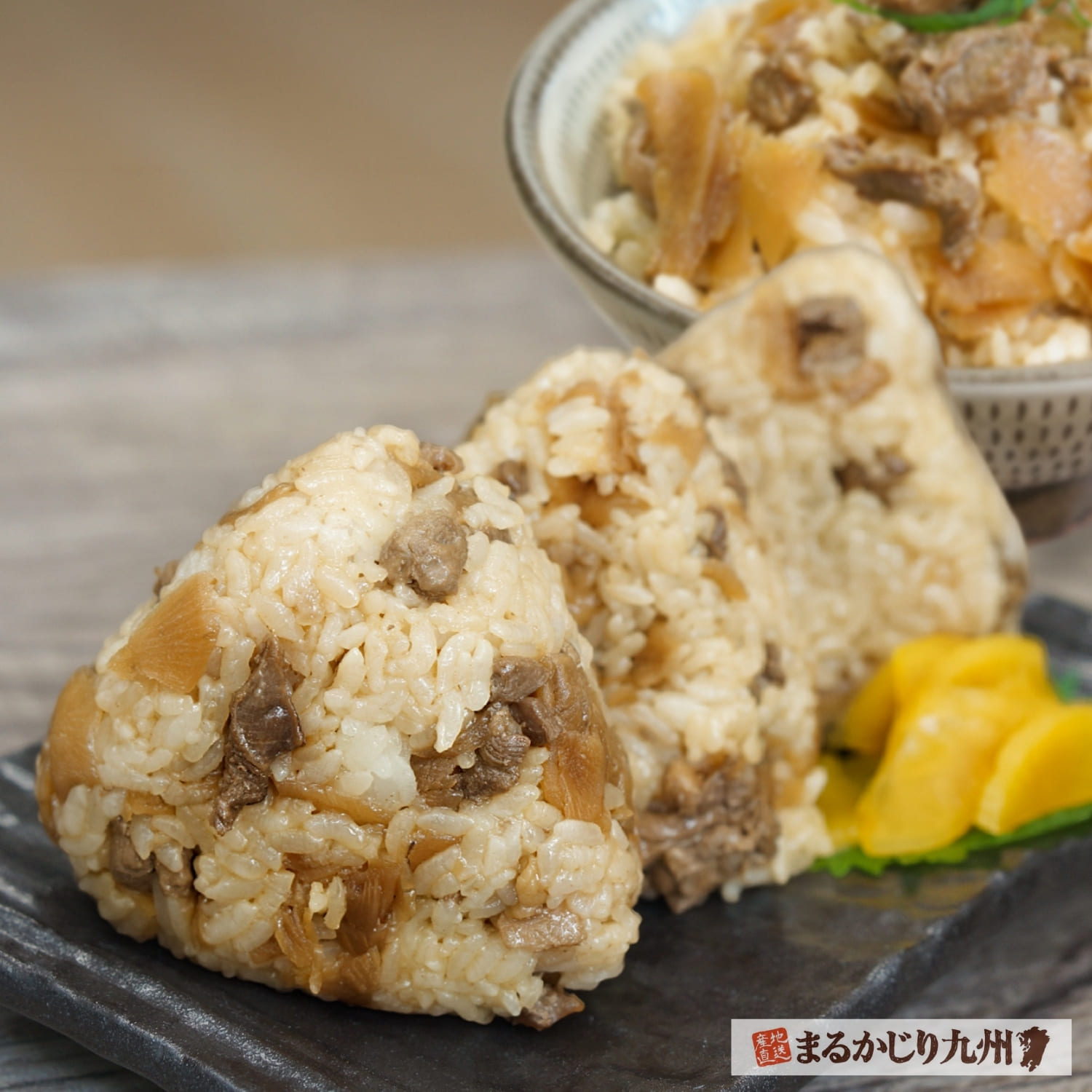 大分県産鶏めしの具を使った鶏めし