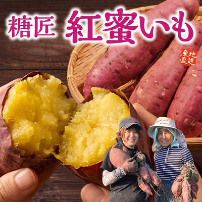紅はるか】ねっとり甘い人気のさつまいも品種を、産地鹿児島県より農家