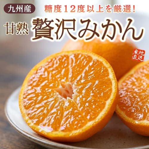 九州産「甘熟贅沢みかん」（約2kg）