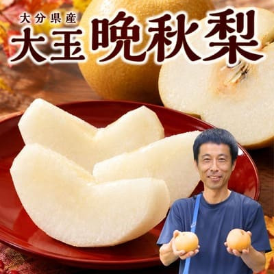 大玉晩秋梨（約2kg）